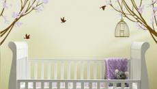 13 décoration avec stickers muraux spécial chambre bébé