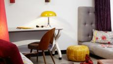 magique décor de l'hôtel 25 hours à Vienne