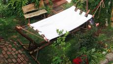 hamacs mobilier de jardin rustique