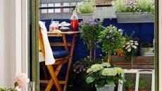 petit balcon aménagé