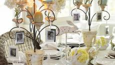 bougeoirs déco table pâques en forme d'œufs 