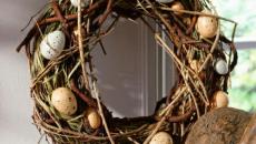 couronne déco de pâques