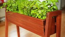 jardinière intérieur en bois