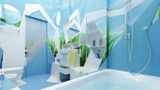Salle de bain design Play in the Lake