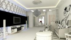 salon contemporain design éclectique