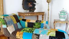 Méridienne « patchwork » pour une décoration intérieure unique