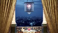 Diner romantique dans un hotel de luxe
