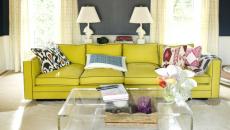 vert anis pour salon déco éclectique