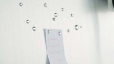 magnets frigo gouttes d'eau cristal