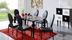salle à manger moderne créative chaises
