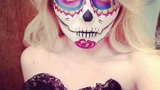 maquillage masque créatif Halloween