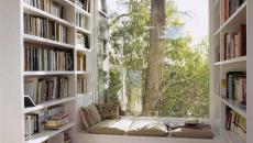 belle pièce de détente maison coin de lecture