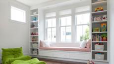 aménagement intérieur banc sous fenêtre window seat