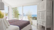 Vue sur la mer chambre villa de vacances