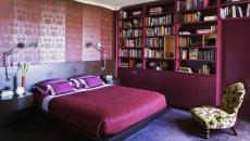 rose fuchsia chambre design éclectique original