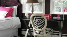 Chambre déco tendance imprimés zèbre