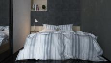 chambre déco simple épurée en gris