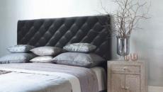chambre grise déco ameublement moderne
