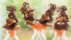 sucette chocolat de Pâques lapin