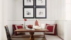 banquette d'angle repas cuisine