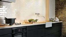 Aspect moderne et design dans cette cuisine