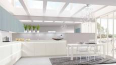 cuisine design moderne en blanc