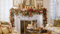 belle décoration de Noël guirlandes