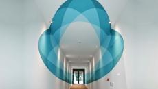 design intérieur 3D anamorphique couloir