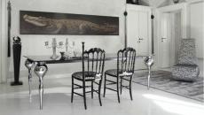 ambiance élégante chaises design salle à manger