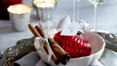 Les petits plus pour dresser une belle table de fête belle table de Noël en rouge et blanc