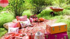 espace outdoor aménagé en pique-nique déco