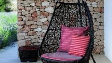 fauteuil suspendu mobilier de jardin design