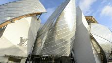 Réalisation futuriste bâtiment siège Fondation Louis Vuitton