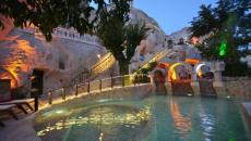 Gamirasu Hôtel dans la roche volcanique en Turquie