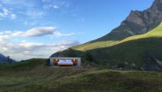 suite chambre plein air hôtel insolite projet concept créatif alpes suisses