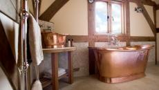 salle de bain deco design cuivre