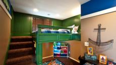 thème déco aquatique pour cette chambre d'enfant