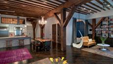 Bois massif loft inspiration rustique