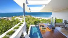 terrasse en teck exotique villa