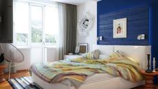 chambre éclectique ambiance design moderne idées déco