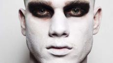 idée de maquillage homme Halloween créatif