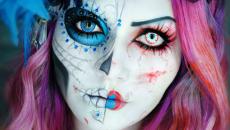 maquillage halloween unqiue inspiration