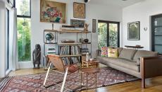 étagères rangement design meuble bas séjour