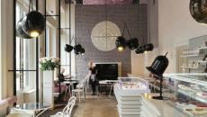 coffee shop design intérieur branché