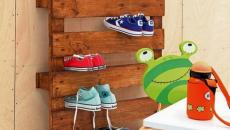 palette meuble rangement chaussure jouets