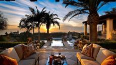 salon outdoor en plein air exotique