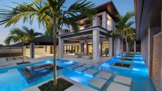 belle résidence exotique avec piscine luxe