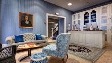 Intérieur à la décoration élégante de la réception
