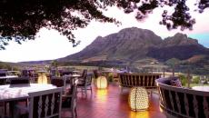 restaurant domaine viticole sud africain