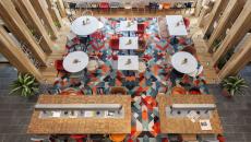 café moderne design intérieur branché jeune